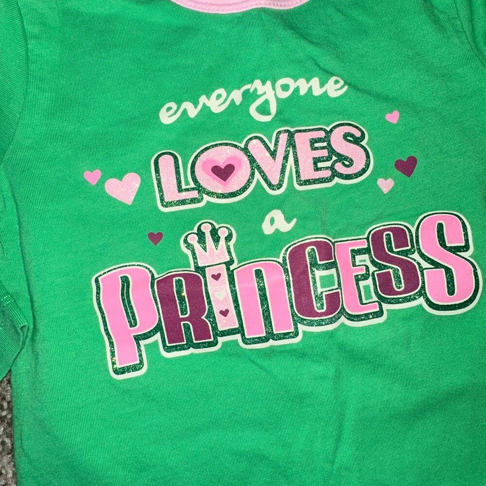 Y2K The Children’s Place Princess Floral Flare Outfit Set 18-24M Toddler Girl - Picture 2 of 6